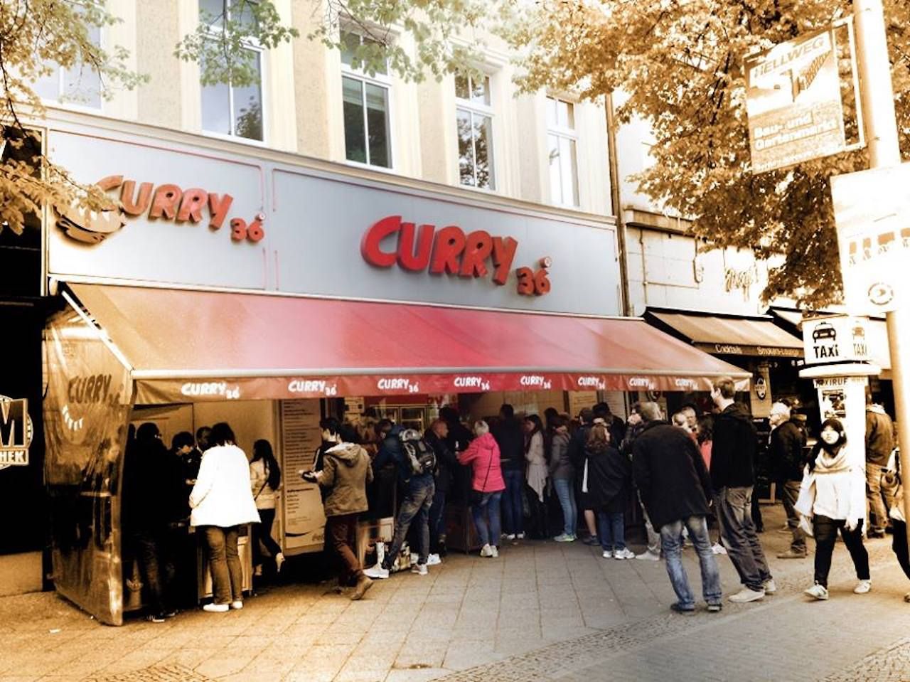 Curry 36 currywurst stand in Berlin