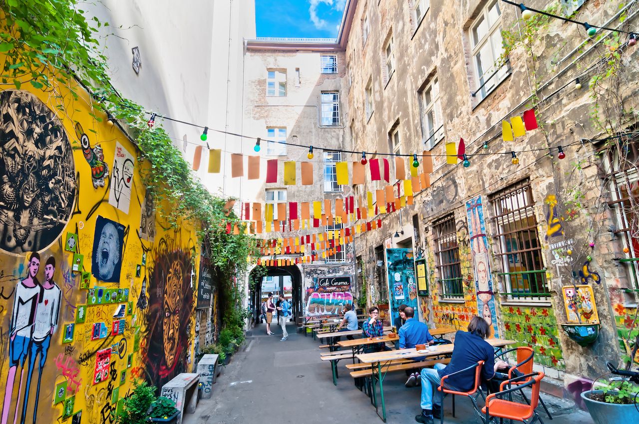 Mitte district in Berlin, Germany