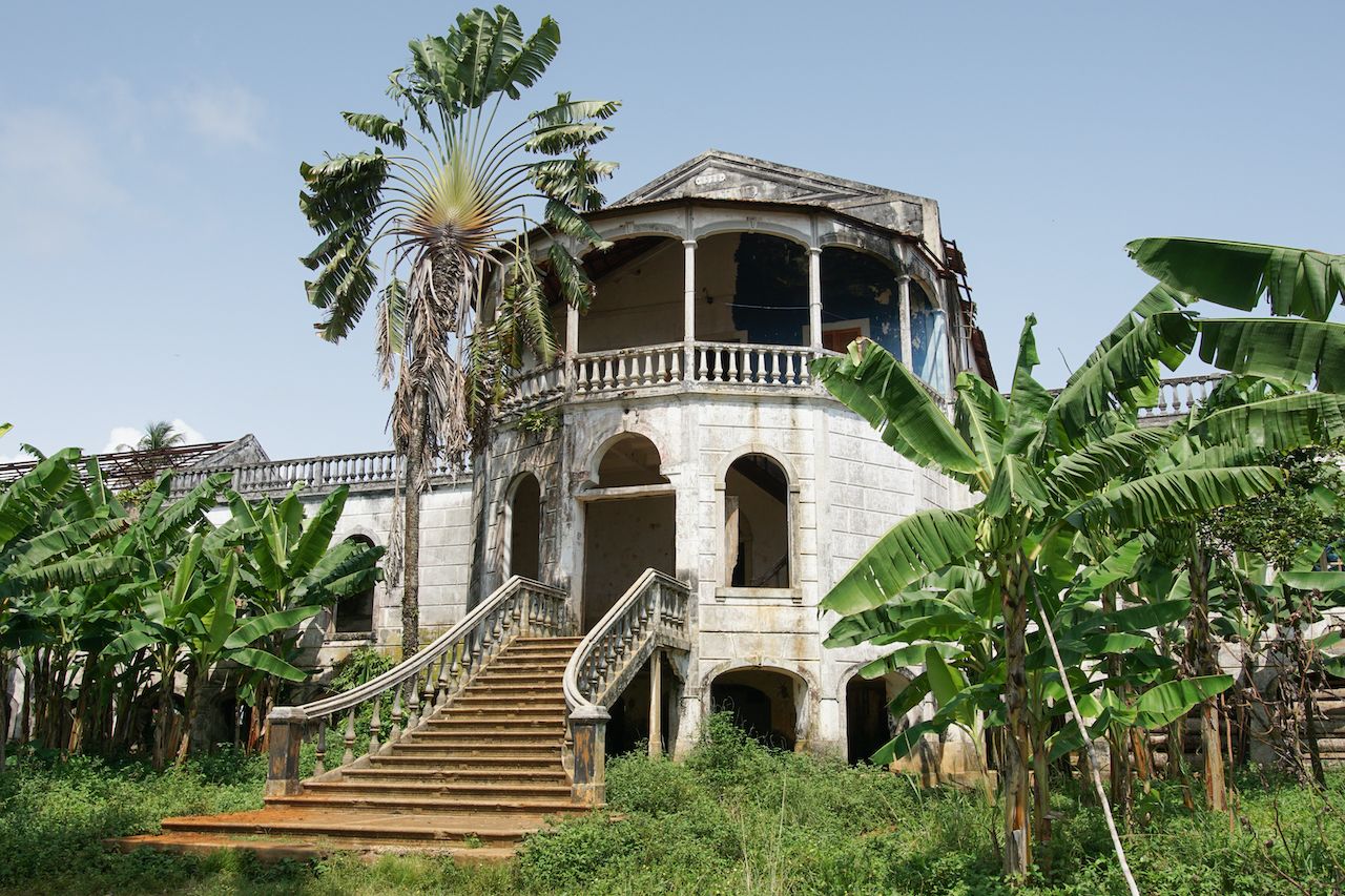 Roca Agua Ize in Sao Tome and Principe